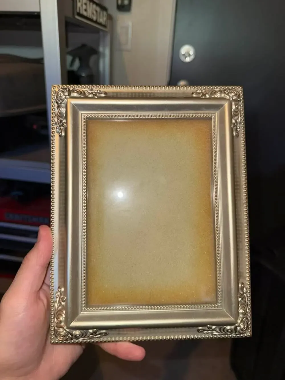 DECOREI Gold Ornate Rose Picture Frame